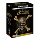 4k Uhd Blu-ray Pirates Of The Caribean Collection Steelbook