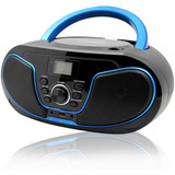 Reproductor De Cd Estéreo Portátil Fm Bluetooth De Ra...