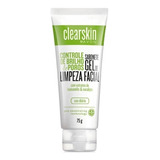 Avon Clearskin Controle De Brilho Poros Sabonete 75 Gel Gr