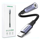 Ugreen Adaptador Usb C Para P2 3.5mm Samsung S21 Note10 iPad