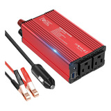 Inversor De Potencia Foval De 600w, 12 V Cc A 110v Ca