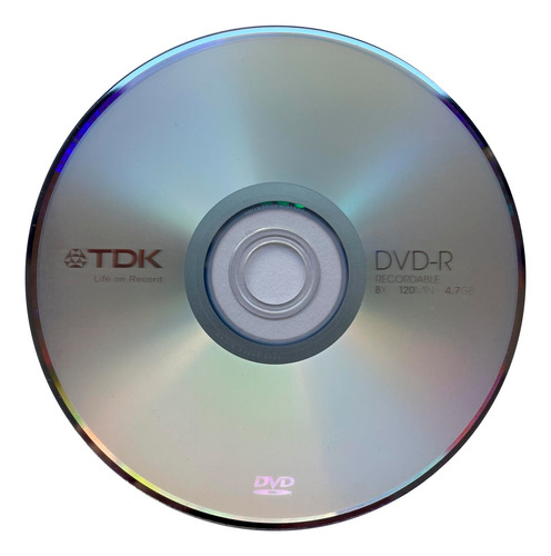 Dvd Virgen Tdk Estampado 4,7gb 120m 8x X 10 Ud + Sobre Papel