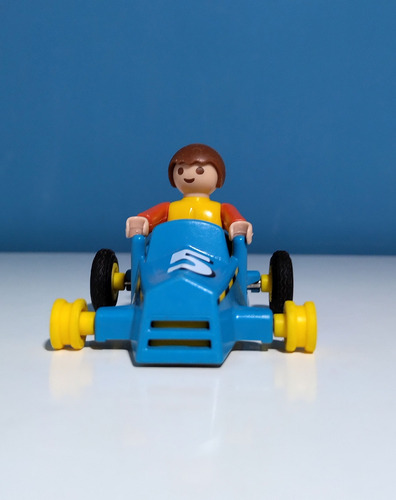 Muñeco Playmobil Y Playmobil Cars   (geobra 2003)