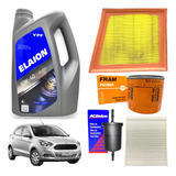 Kit 4 Filtros + Aceite Elaion F30 Ecosport Ka Fiesta Kinetic