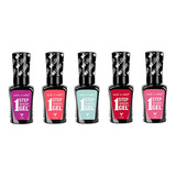 Wet N Wild Kit 5 Piezas 1 Step Wonder Esmalte De Uñas