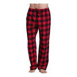 Pijama Holgado Con Pantalones A Cuadros Para Hombre
