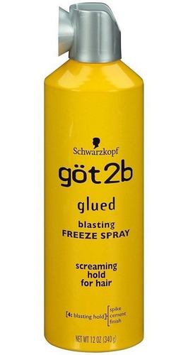 Got2b Glued Blasting  Freeze Spray 12 Onzas
