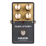 Nux Plexi Crunch Pedal Guitarra Distorsion Britanica Analoga