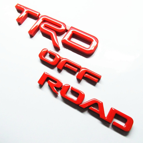 Emblemas Toyota Trd Pro Tacoma Tundra Hilux Meru Pega 3m Foto 2