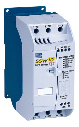 Arrancador / Arranque Suave Weg Ssw05 30amp Para Motor 20hp