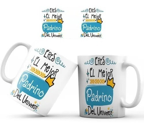 Mug Taza Padrino Regalo Pocillo