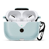 Funda Protectora Cuero Twelve South Air Snap Pro AirPods Pro Color Azul