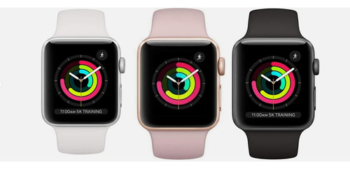 Apple Watch 3 38mm Vitrine Garantia S3  Preto Prata Rosa Gps