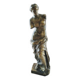 Estatua Venus De Milo Simil Bronce Clásica Romana Busto 3d