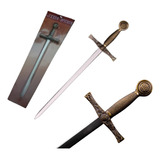 Espada Mini Abre Cartas Medieval Cuchillo Espadin Excalibur