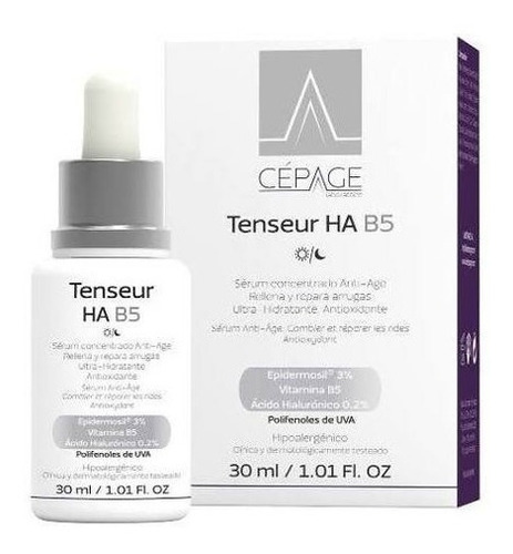 Cepage Tenseur Ha B5 Sérum Concentrado Antiedad  30ml Tipo De Piel Todo Tipo De Piel