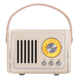 Retro Bluetooth Speaker, Room Decor, Fm Radio Portable Mini.