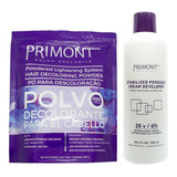 Polvo Decolorante + Oxidante 900ml- Primont Kit Decoloración