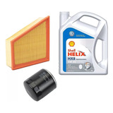 Kit Filtro Aceite + Aire + Aceite Shell 5w40 Vw Voyage