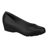 Sapato Modare Anabela 7014.200 De Uniforme Feminino Preto