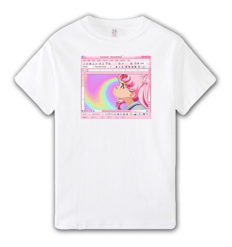 Remera Sailor Moon - Aesthetic Harajuku Manga Unisex Anime