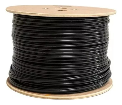 Cable Coaxil Rg 06-trishield Con Portante X Bobina De 305mts