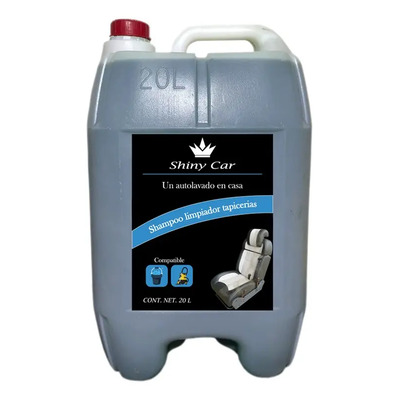 Limpiador de Telas Shiny Car Apc Bidón 20L Concentrado y Biodegradable | Meses sin interés