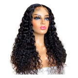 Front Lace Cabelo Humano Cacheado Natural 