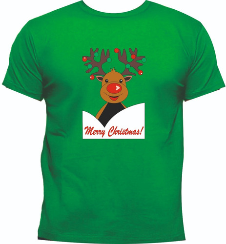 Camisetas Navideñas Reno Bolas Navidad Sm
