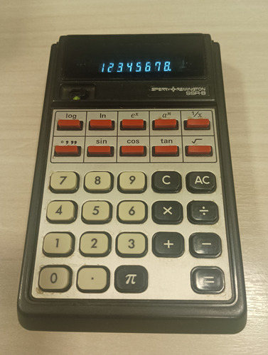Calculadora Sperry Remington Ssr-8 Científica Ano 1974