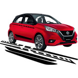 Calca Sticker Deportivas Puertas Para Nissan March 2023