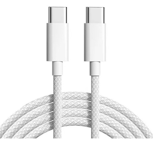 2p Cables Usb Tipo C A C Carga Rápida Para Samsung Blanco 1m