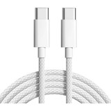 2p Cables Usb Tipo C A C Carga Rápida Para Samsung Blanco 1m