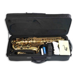 Saxofon Alto Symphonic As-02eb Color Dorado Estilo 82z