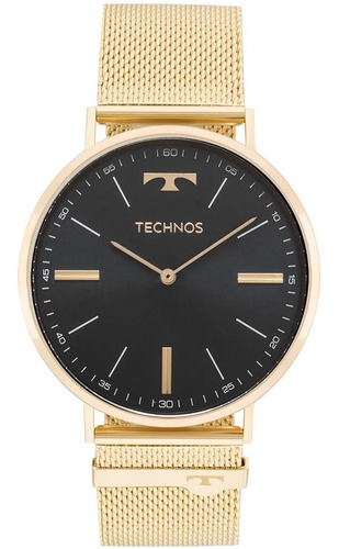 Relógio Technos Slim 2025ltjs/4p 2025ltjs 4p Dourado Classic