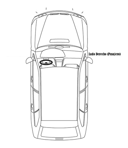 Retrovisor Toyota Corolla (2014-2017)  Elctrico Foto 3