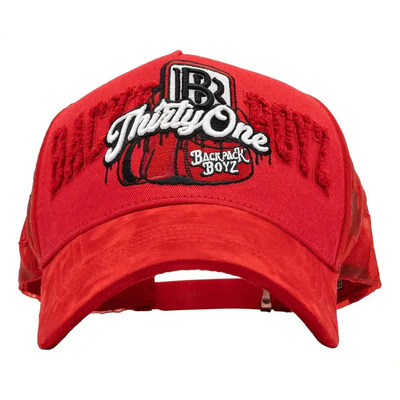 Z G Gorra De Malla Roja Barbas Hats Embalaje Regalo La | Envío gratis
