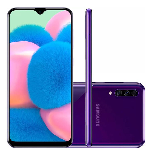 Samsung Galaxy A30s 64gb Violeta -tenho Minhas Marcas De Uso