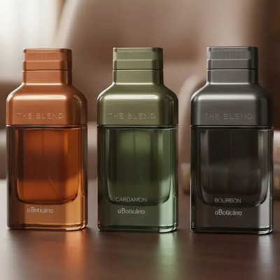 Kit 3 Perfumes The Blend + The Blend Bourbon + The Blend Cardamom - Mais Vendidos - O Boticário | Parcelamento sem juros
