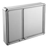 Armário Espelheira Banheiro Perfil Aluminio Lbp16/s - Astra