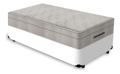 Cama Box Solteiro King + Colchão De Molas O Airtech 96cm