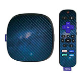 Funda De Fibra De Carbono Para Roku Ultra Hdr 4k