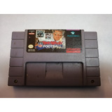 Super Nintendo Juego Troy Aikman Football