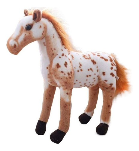 Brinquedo De Bicho De Pelúcia Cavalos Realistas Boneca Pônei