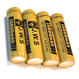 Kit 10 Baterias 18650 15800mah 4.2v C/ Chip Série Gold Jws