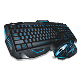 Kit Teclado E Mouse Gamer Multilaser Led Lightning Tc195