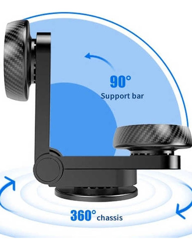 Soporte Magnético Giratorio 360 Grados Tablero Adhesivo 