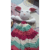 Manta De Apego De Conejita, Tejido A Crochet 