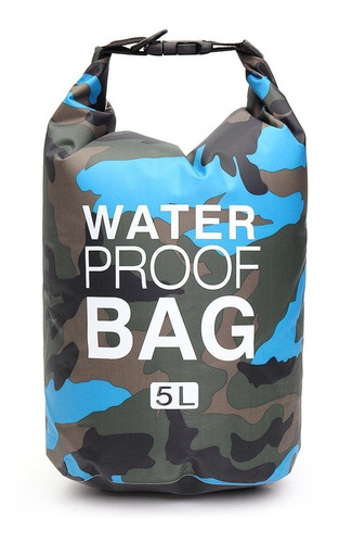 Bolso Estanco Waterproof Camu 5 Litros Resistente Al Agua