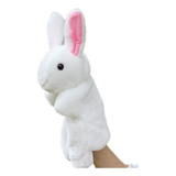 Luva Infantil F Ute Doll Hand Puppet Rabbit Plush Bunny Fing